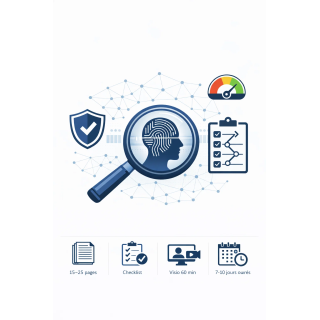 Audit empreinte numérique OSINT | Plan d’assainissement (15–25p)