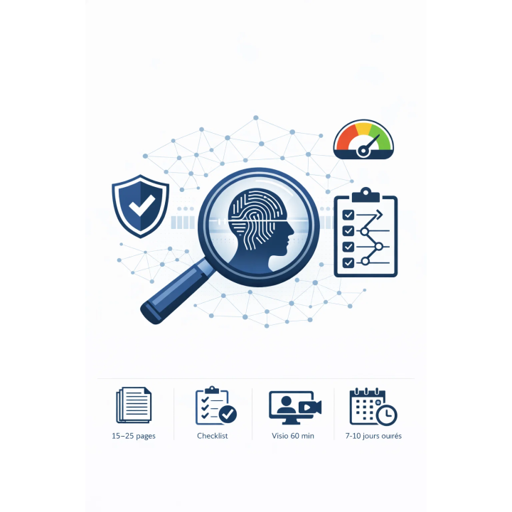 Audit empreinte numérique OSINT | Plan d’assainissement (15–25p)