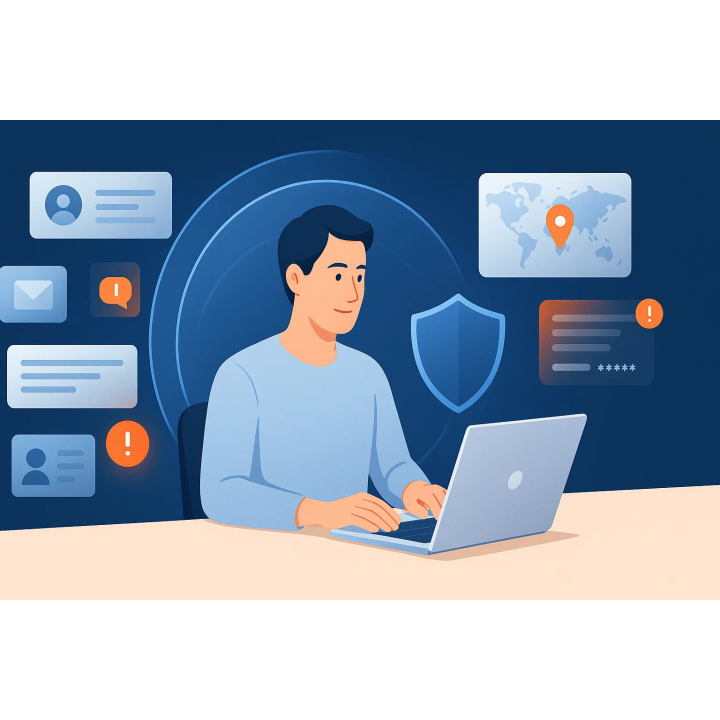 Scan d’empreinte numérique OSINT – Protection de votre vie privée