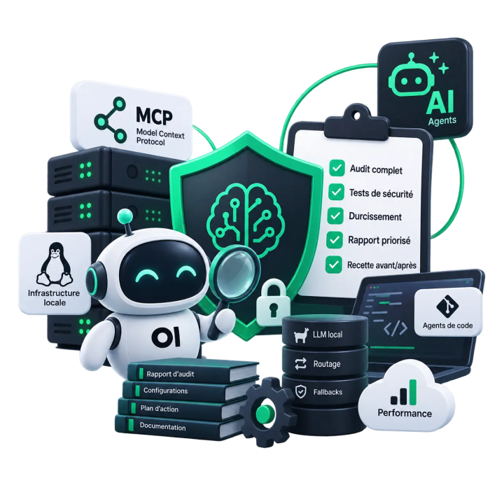 Audit sécurité IA locale & MCP | Wild Turtles