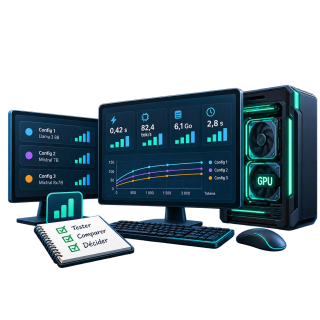 Benchmark LLM local & GPU | Wild Turtles