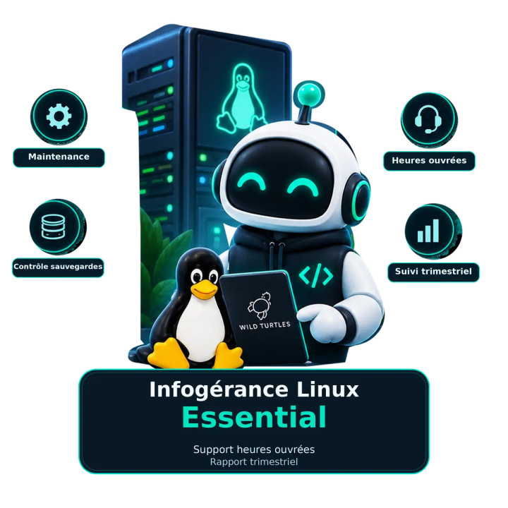 Infogérance Linux Essential – maintenance serveur
